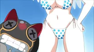 Petite teen asiatique films pornographiques japonais à trois voies suce et monte